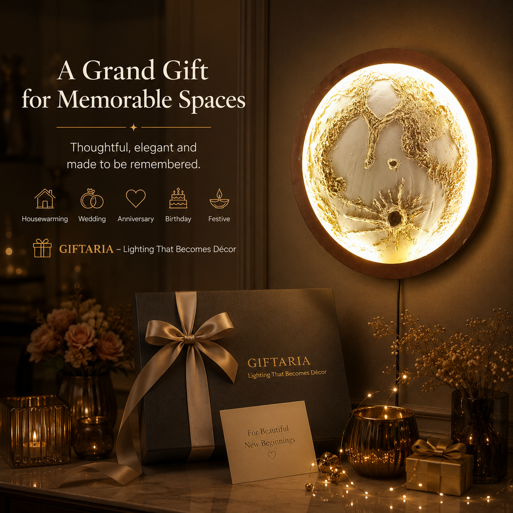 Warm Aura LED Wall Night Lamp – 18 Inch