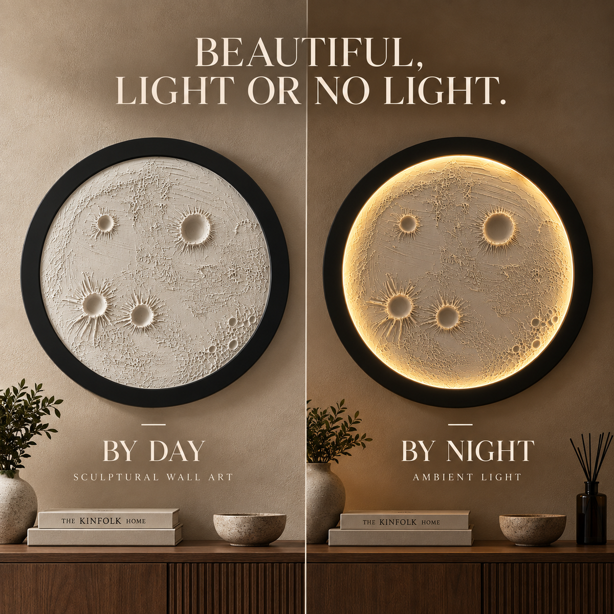 Giftaria™ 3D Moon Wall Lamp